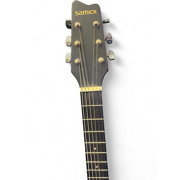 Used Samick LF 006 Antique Natural Acoustic Guitar
