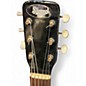 Vintage 1960 Supro Thunderstick Black and Silver Solid Body Electric Guitar