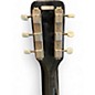 Vintage 1960 Supro Thunderstick Black and Silver Solid Body Electric Guitar