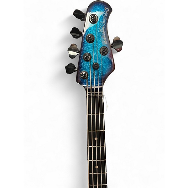 Used 2026 Ernie Ball Music Man StingRay 5 Special H Ltd Edition Blue Sapphire Electric Bass Guitar
