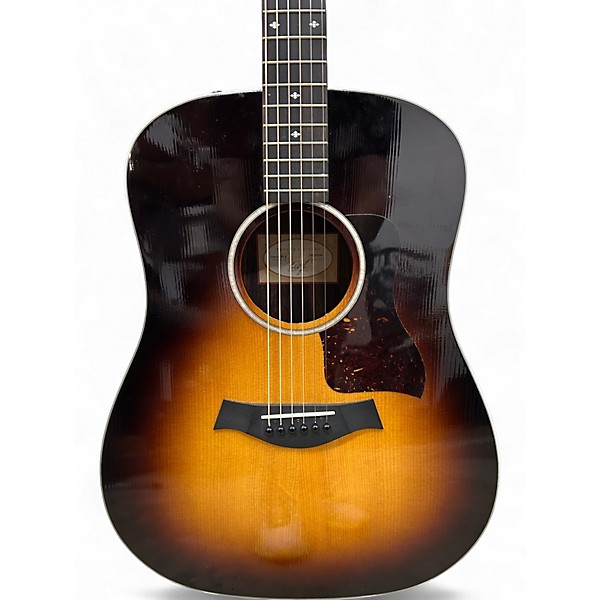 Used Taylor 210E 2 Tone Sunburst Acoustic Electric Guitar