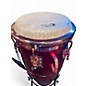 Used Toca Toca Eric Velez Signature Series Conga Rojo Arandano Glitter 11 in. Conga