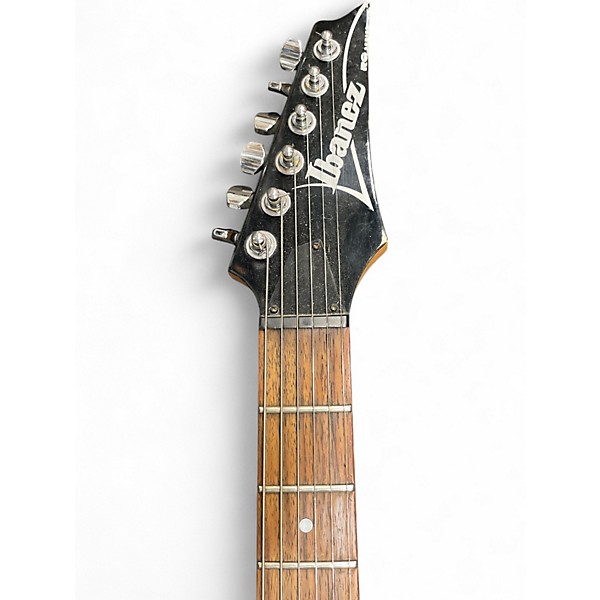 Used Ibanez RG120 Black Solid Body Electric Guitar
