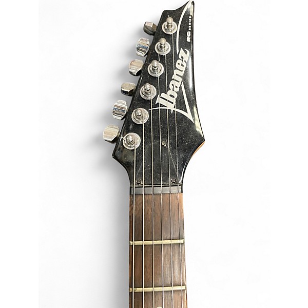 Used Ibanez RG120 Black Solid Body Electric Guitar