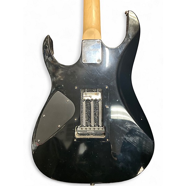 Used Ibanez RG120 Black Solid Body Electric Guitar