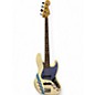 Used Fender Standard Jazz Bass Arctic White Electric Bass Guitar thumbnail