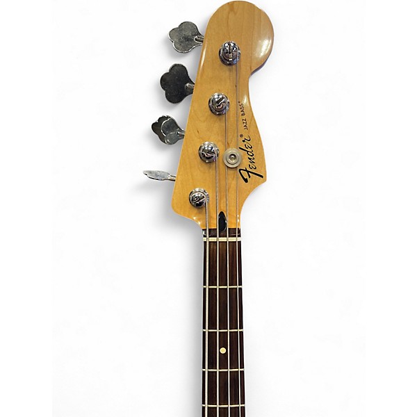 Used Fender Standard Jazz Bass Arctic White Electric Bass Guitar