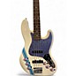 Used Fender Standard Jazz Bass Arctic White Electric Bass Guitar