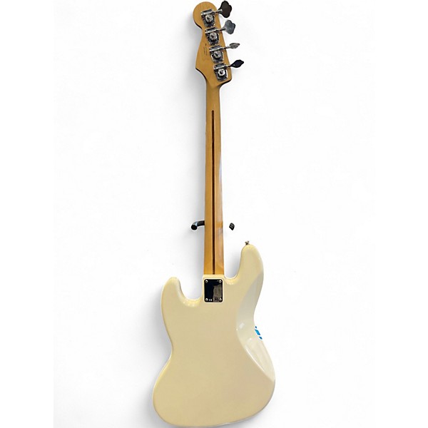 Used Fender Standard Jazz Bass Arctic White Electric Bass Guitar