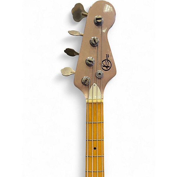Vintage 1970s Kay P Bass Burgundy Mist Electric Bass Guitar
