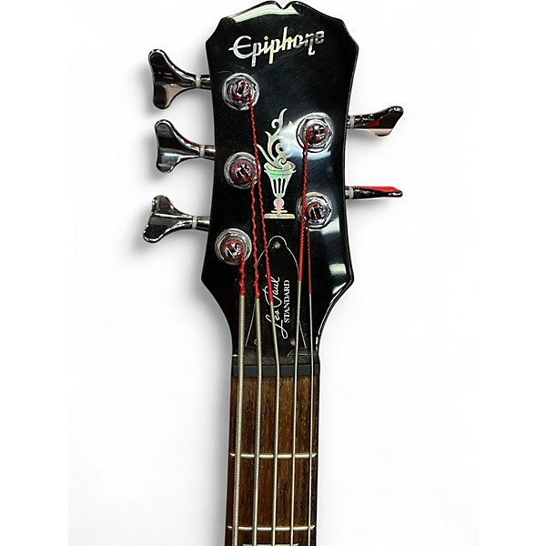 Used Epiphone LES PAUL STANDARD Sunburst Electric Bass Guitar
