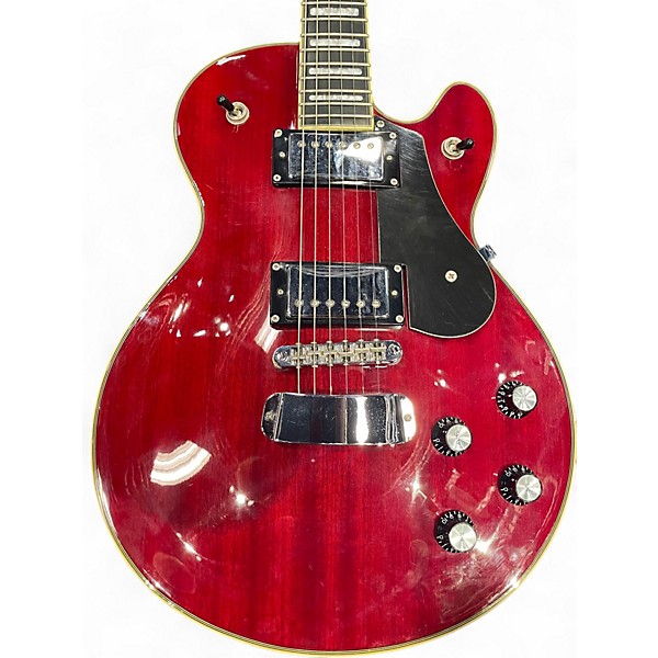 Used Hagstrom SWEDE Cherry Solid Body Electric Guitar