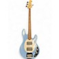 Used Sterling by Music Man Ray4 HH Daphne Blue Electric Bass Guitar thumbnail