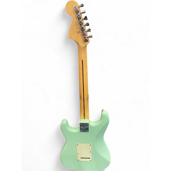 Used Fender American Performer Stratocaster HSS Surf Green Solid Body Electric Guitar
