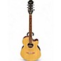 Used Epiphone PR4E Natural Acoustic Electric Guitar thumbnail