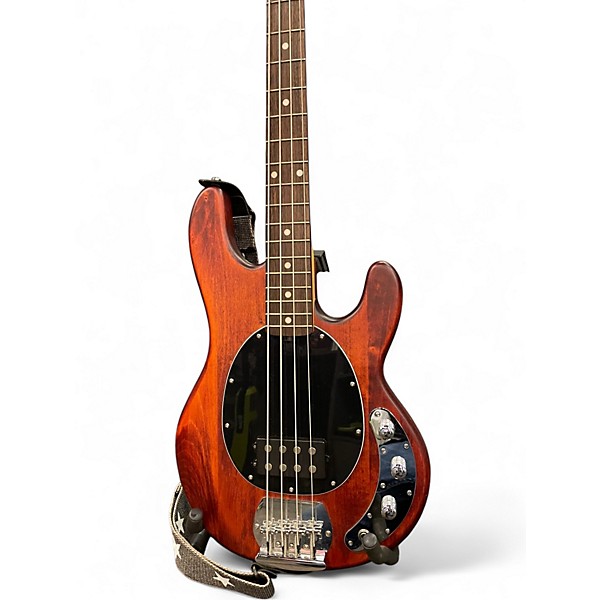 Used Sterling by Music Man StingRay 4 Walnut Electric Bass Guitar
