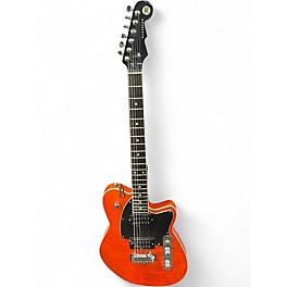 Used 2000s Reverend Reeves Grabrels Signature Orange Solid Body Electric Guitar