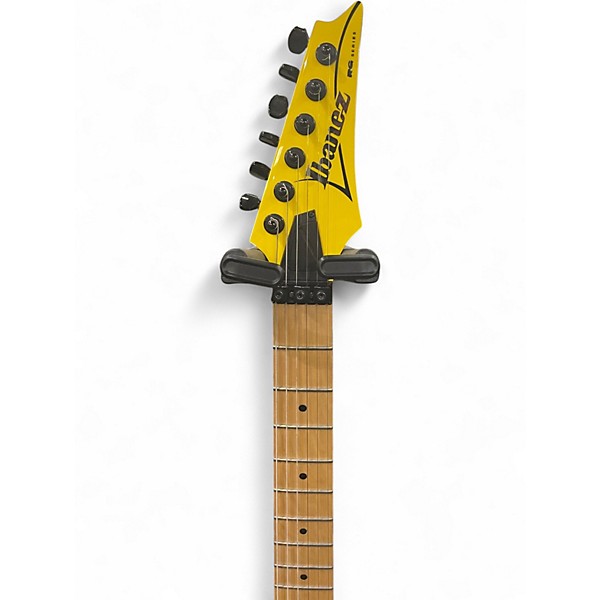Used Ibanez RG350MZ Yellow Solid Body Electric Guitar