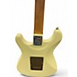 Used Magneto Sonnet Deluxe Vintage White Solid Body Electric Guitar