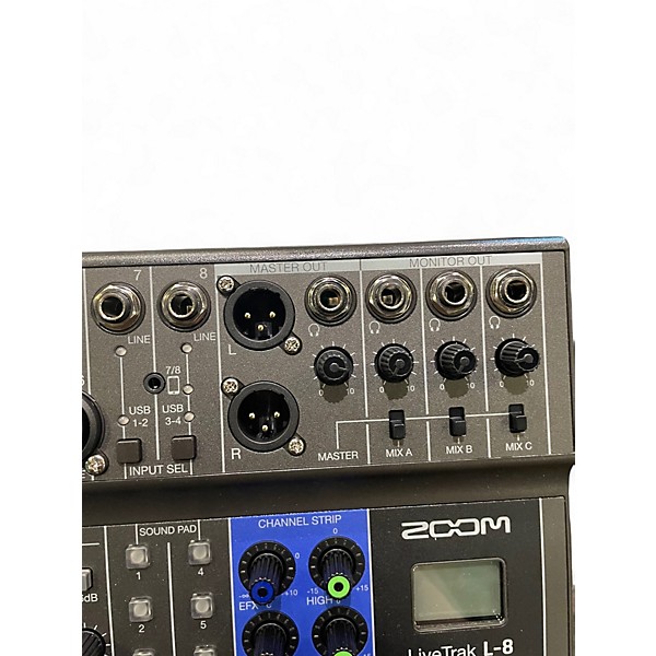 Used Zoom LiveTrak L-8 Digital Mixer