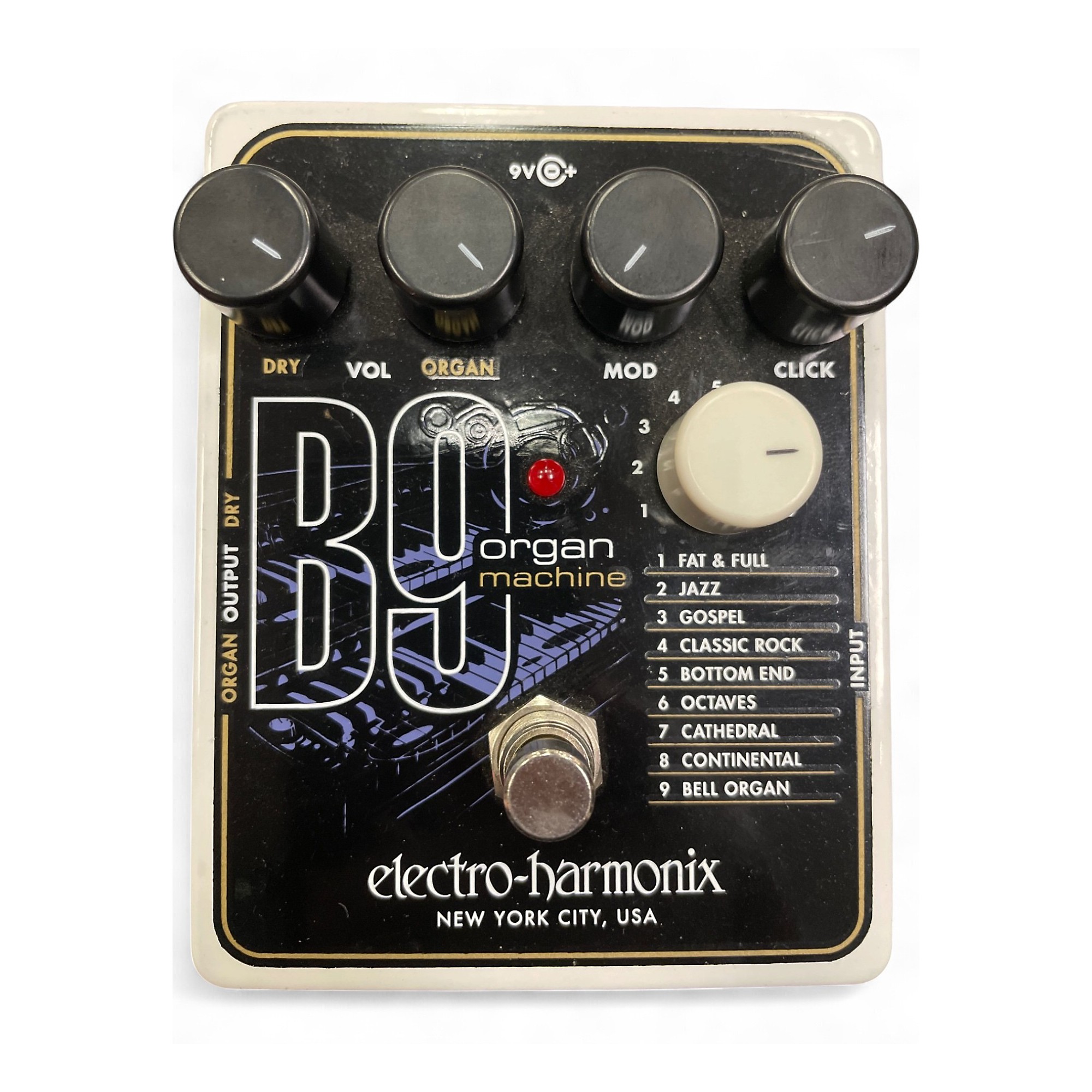 ギター electro-harmonix B9 organ machine Used Electro-Harmonix B9 Organ Machine Effect Pedal | Guitar Center