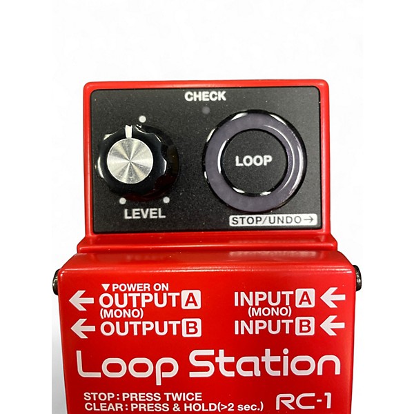 Used BOSS RC-1 Pedal