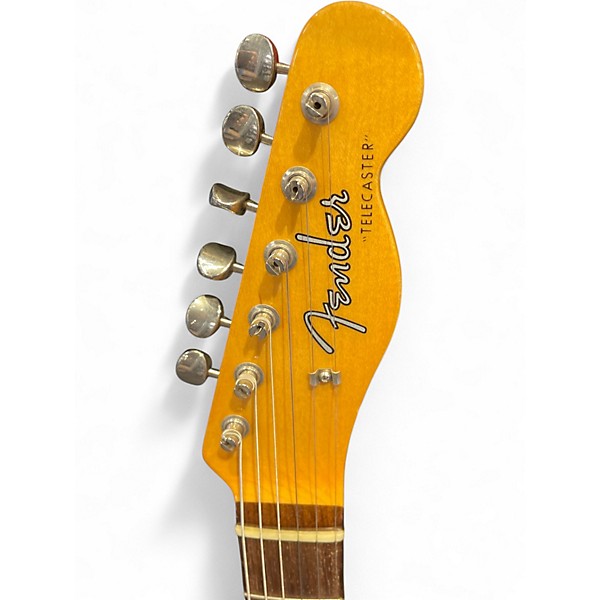 Used Fender Jimmy Page Mirror Telecaster White Blonde Solid Body Electric Guitar