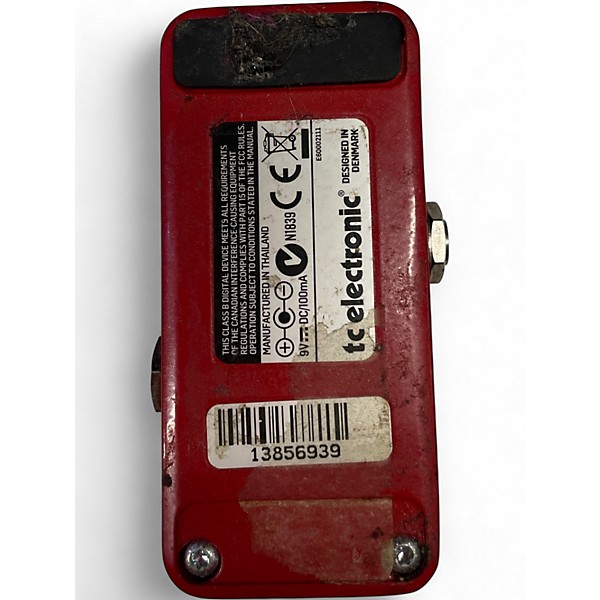 Used TC Helicon Hall of Fame 1 Mini Effect Pedal