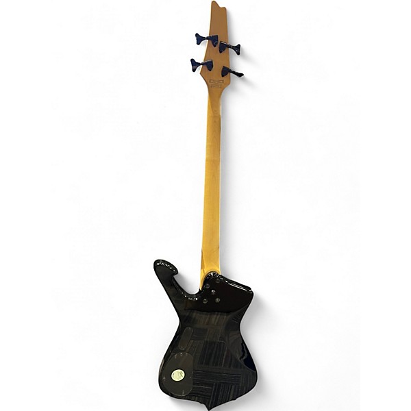 Used Ibanez Iceman Bass Black Electric Bass Guitar
