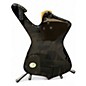 Used Ibanez Iceman Bass Black Electric Bass Guitar
