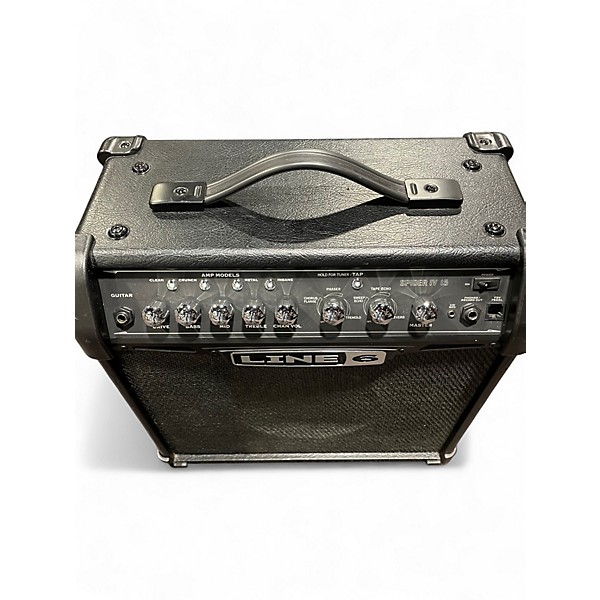 Used Line 6 Spider IV 15W 1X8 Guitar Combo Amp