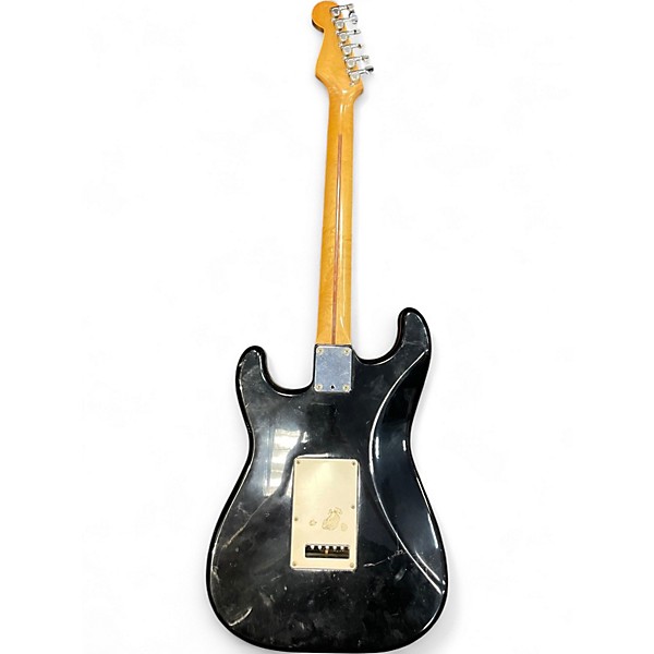 Vintage 1986 Fender CONTEMPORARY STRATOCASTER Black Solid Body Electric Guitar
