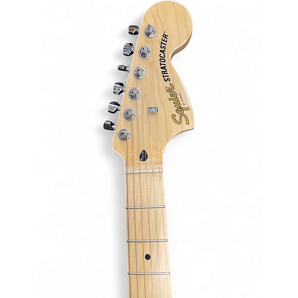 Used Squier Affinity Stratocaster Black Solid Body Electric Guitar