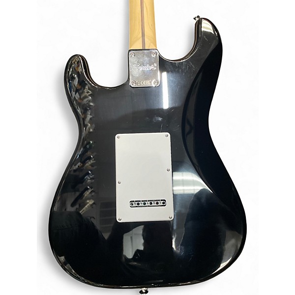 Used Squier Affinity Stratocaster Black Solid Body Electric Guitar