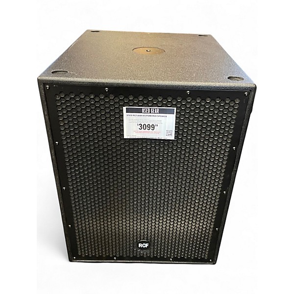 Used RCF 8004 as Powered Speaker