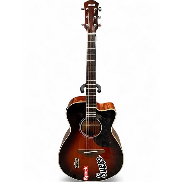 Used Yamaha AC1M 2 Tone Sunburst Acoustic Electric Guitar