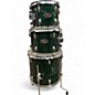 Used 2020s Pdp 4 Piece Z5 Emerald Green Drum Kit