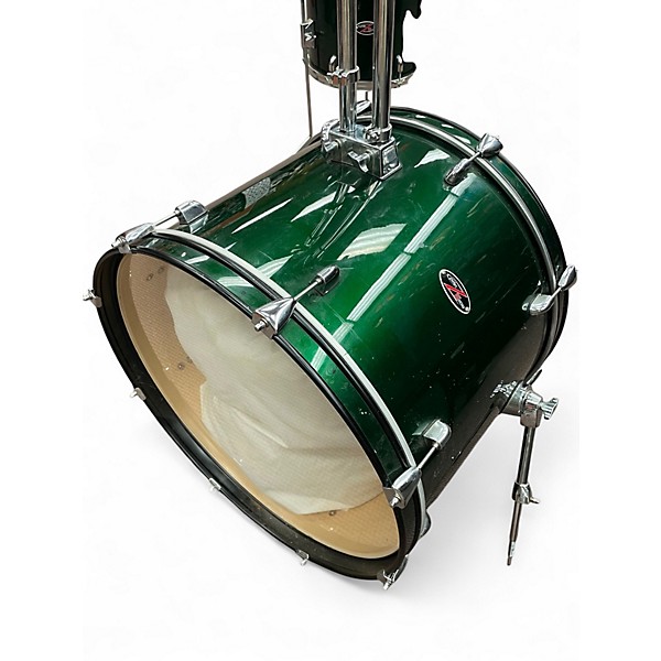 Used 2020s Pdp 4 Piece Z5 Emerald Green Drum Kit