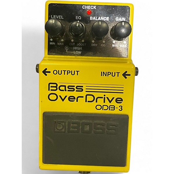 Used BOSS ODB3 Bass Overdrive Bass Effect Pedal
