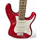 Used Squier Stratocaster Red Solid Body Electric Guitar