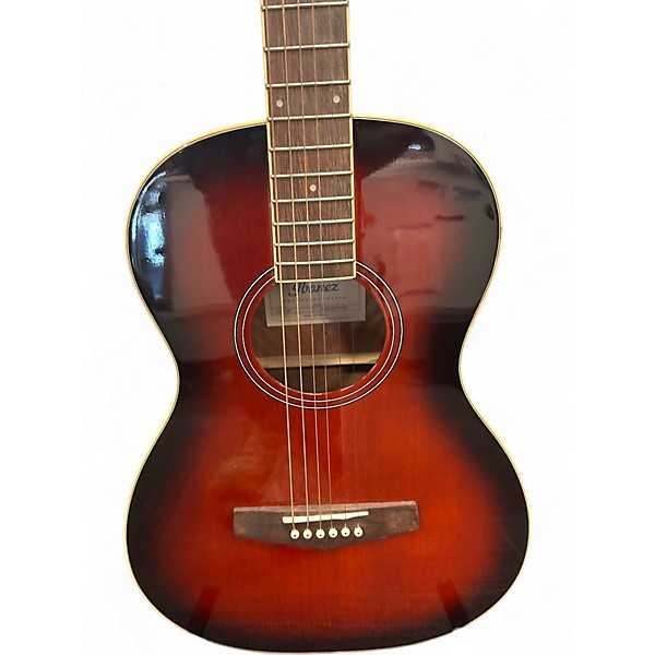 Used Ibanez PN12E Vintage Sunburst Acoustic Electric Guitar