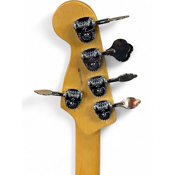 Used Fender American Pro ii p bass v Blue Burst Electric Bass Guitar