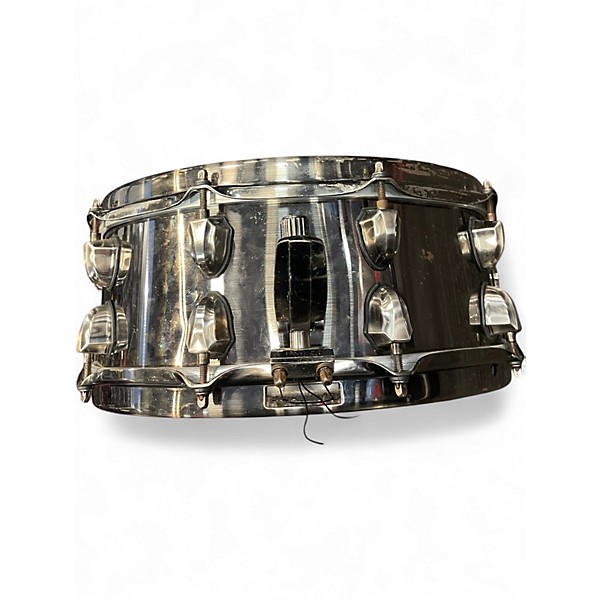 Used Mapex 14X5.5 Black Panther Blade Snare Chrome Drum