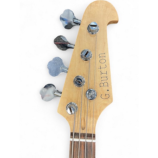 Used Glen Burton GB150 P BASS Green Electric Bass Guitar