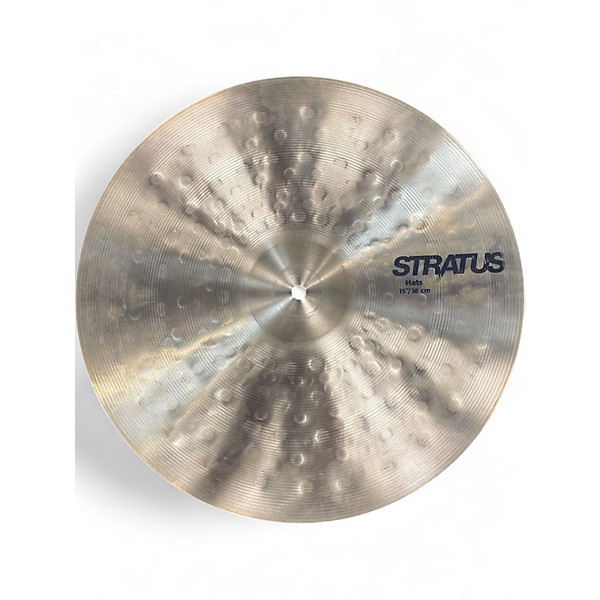 Used SABIAN 15in STRATUS HATS PAIR Cymbal
