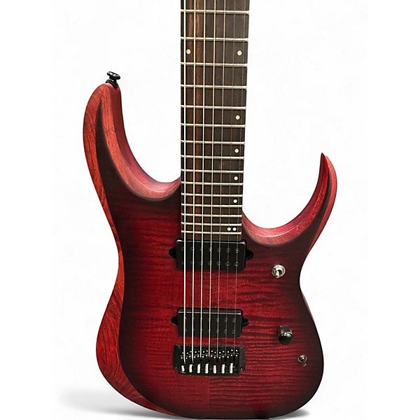 Used Ibanez RGD721FA Red Solid Body Electric Guitar