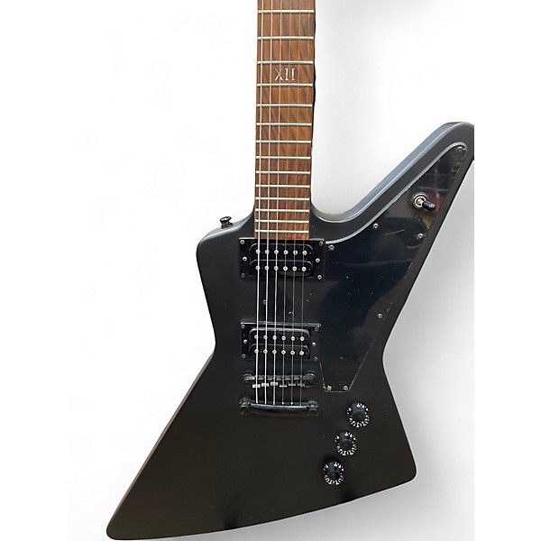 Used Epiphone Gothic 1958 Explorer Black Solid Body Electric Guitar