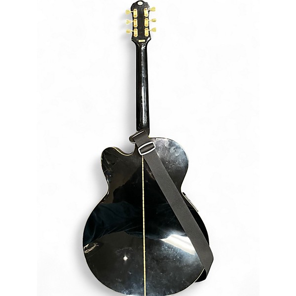Used Epiphone Limited edition elvis Black Acoustic Electric Guitar