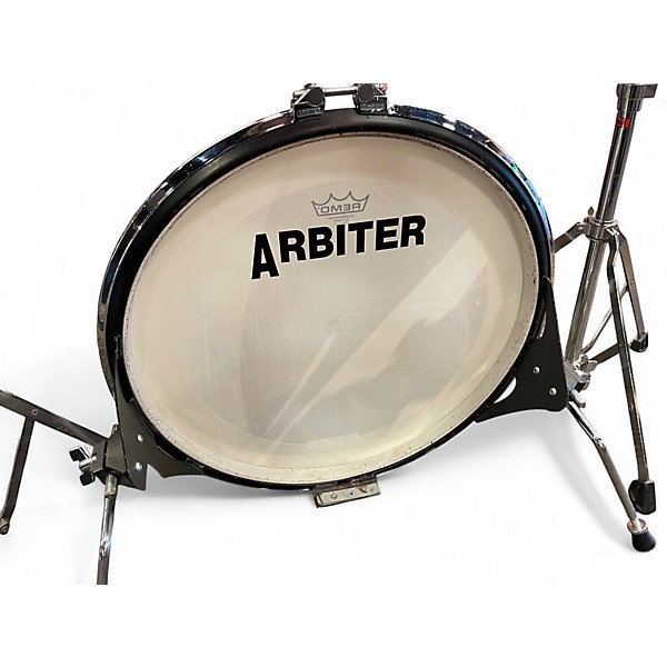 Used 1980s Arbiter 4 Piece Flats Chrome Drum Kit