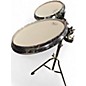 Used 1980s Arbiter 4 Piece Flats Chrome Drum Kit